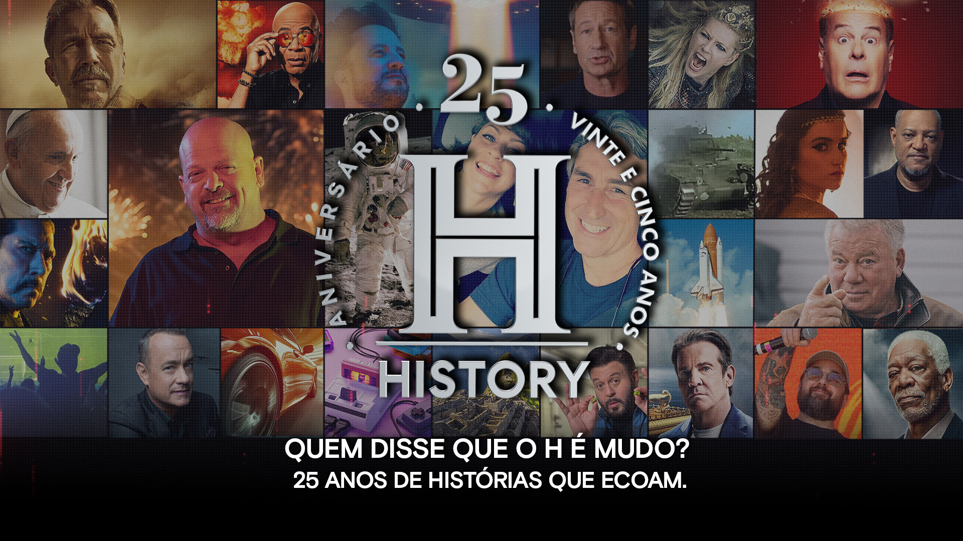 O HISTORY completa 25 anos na América Latina e comemora em grande estilo!