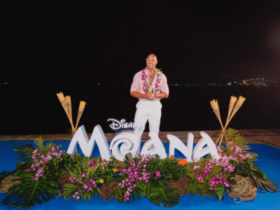 DWAYNE JOHNSON ENCANTA OS FÃS EM EVENTO EXCLUSIVO DE MOANA, DA DISNEY, NO RIO DE&nbsp;JANEIRO